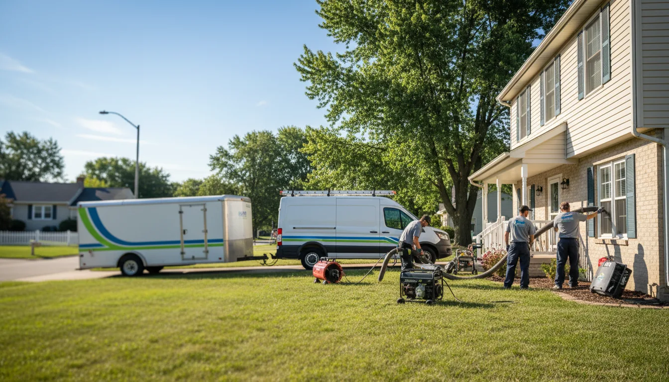 Flooded Basement Restoration And Cleanup With Repair in Lone Rock, IA near me